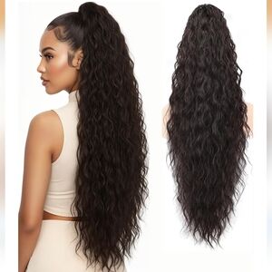 Ponytail Extension 30 Inch Claw Clip